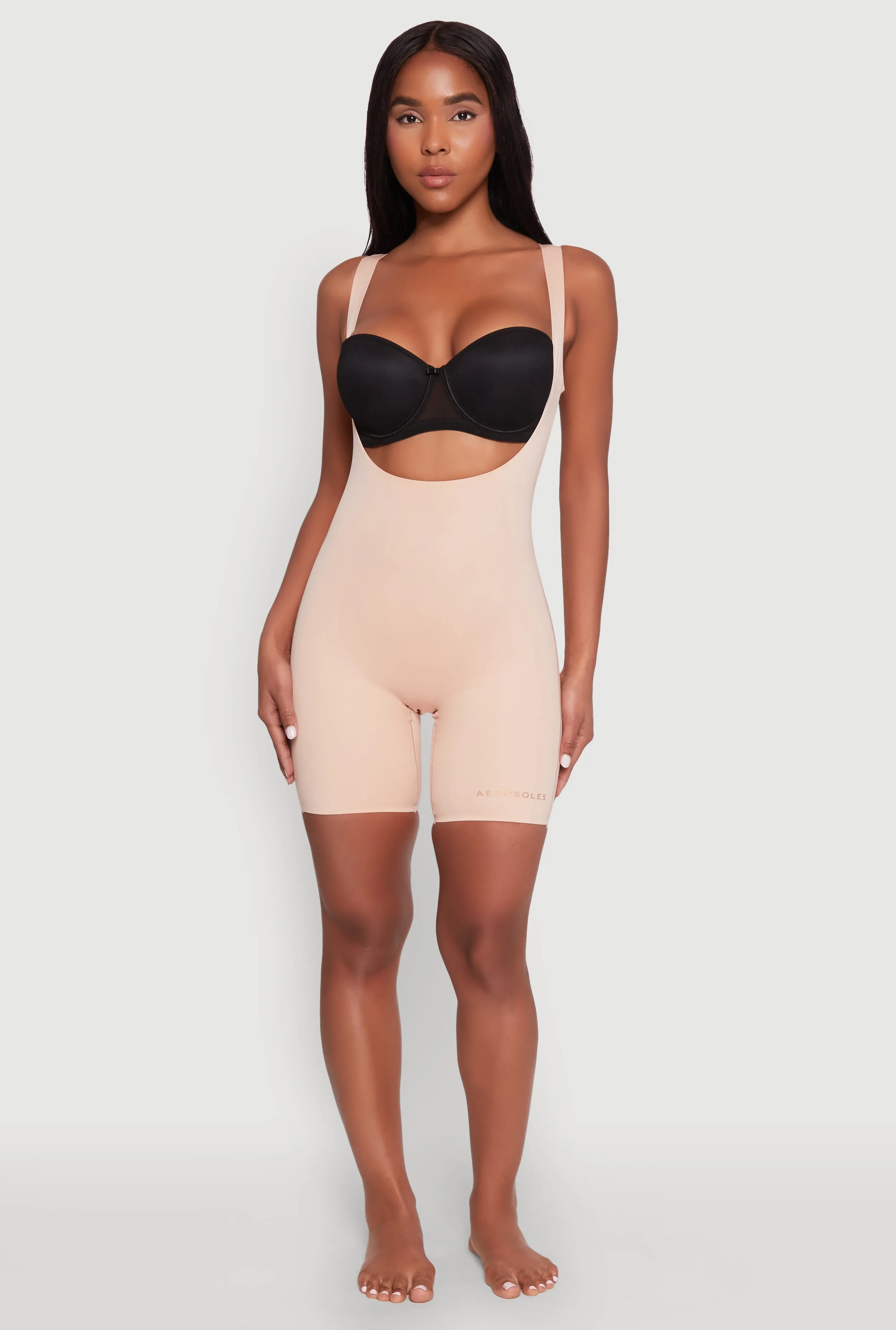 Open Bust Shapewear Bodysuit sold by Rainbow product image thumbnail 3