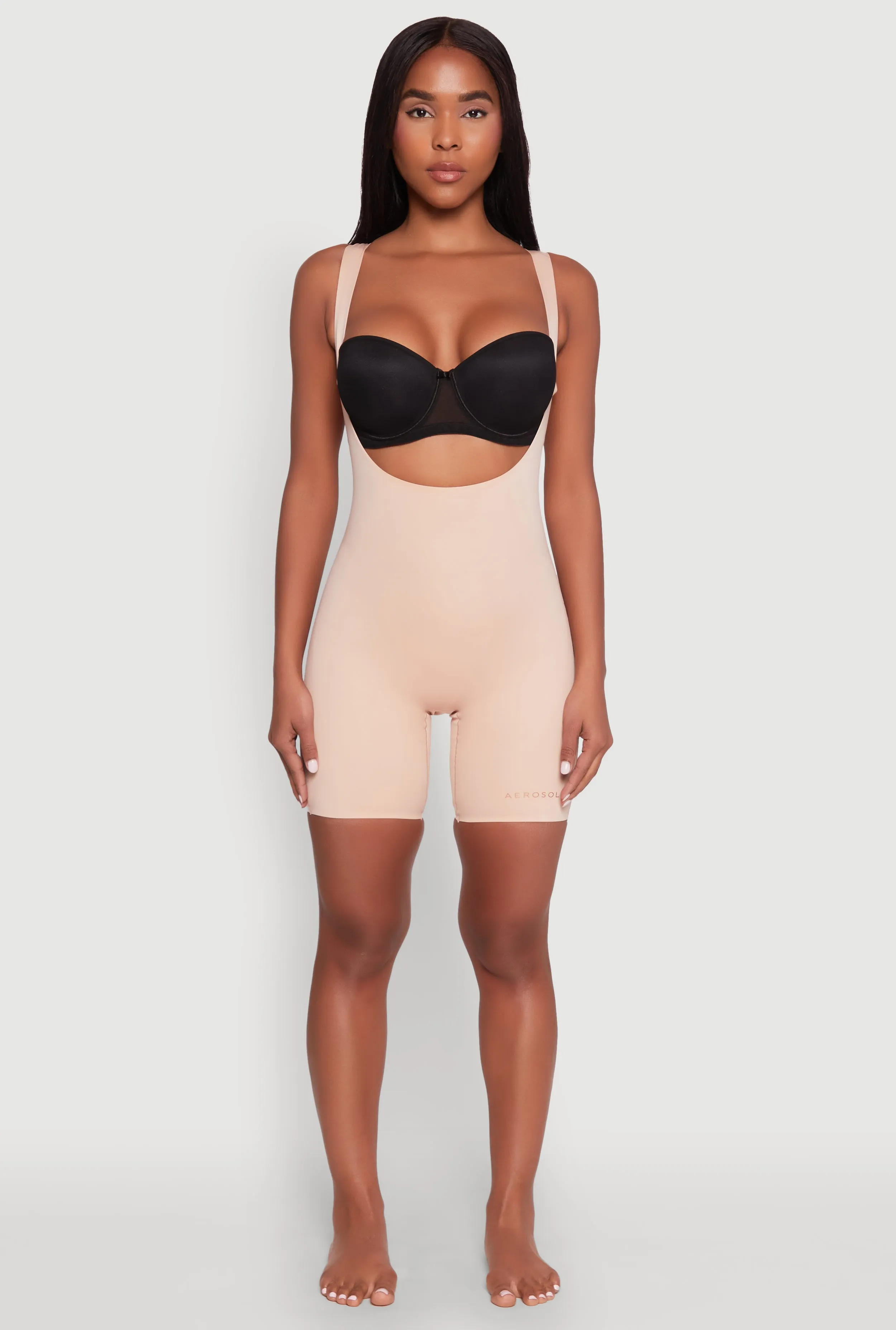 Open Bust Shapewear Bodysuit sold by Rainbow product image thumbnail 2