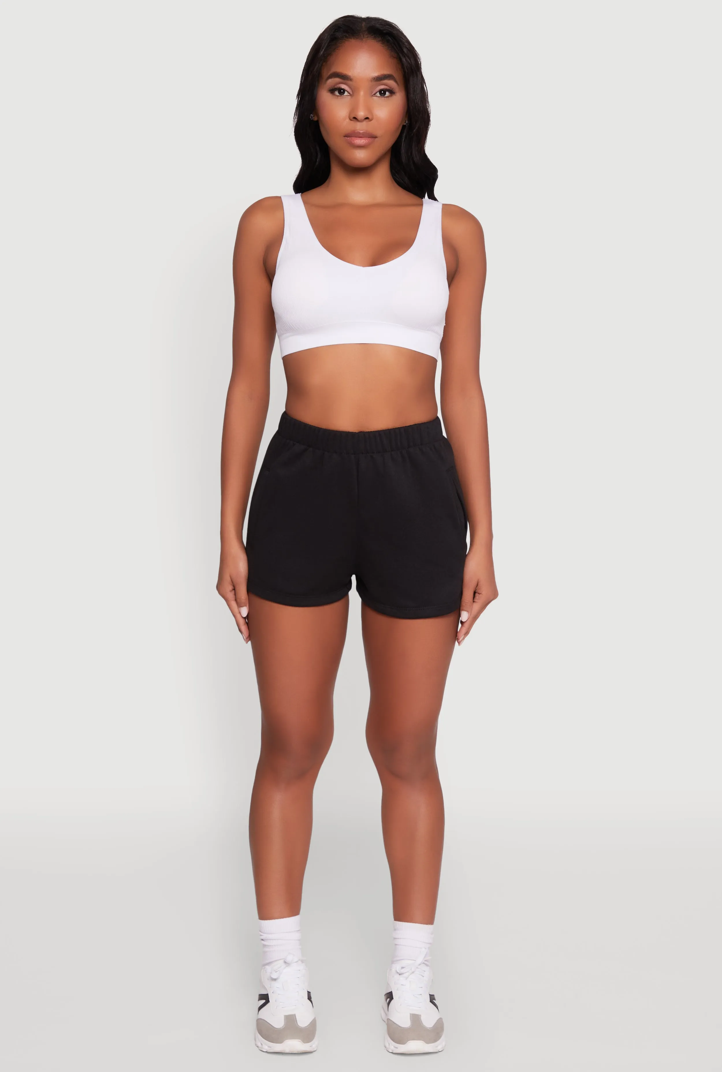 Activewear Fleece Lined Sweatshorts sold by Rainbow product image thumbnail 2