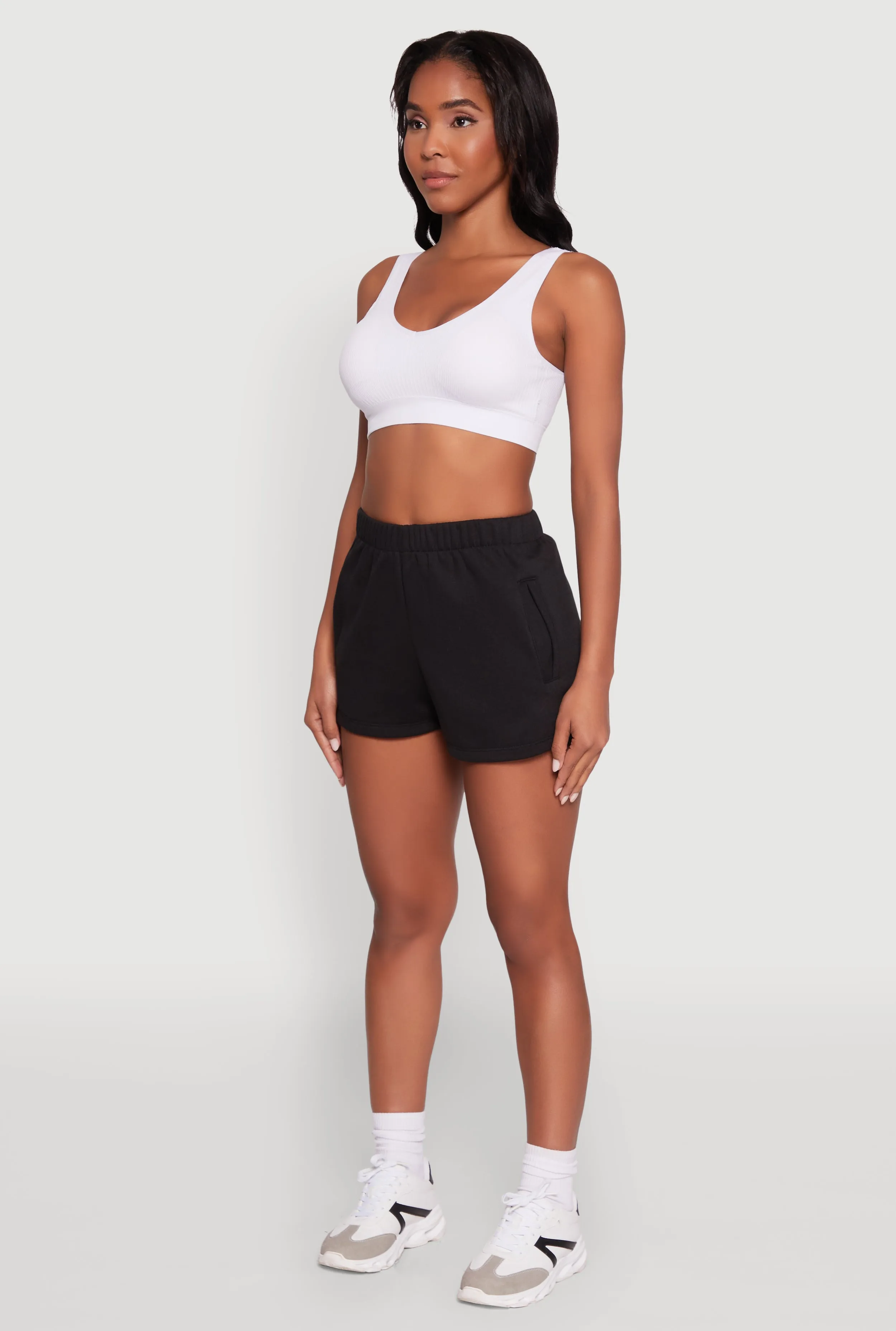 Activewear Fleece Lined Sweatshorts sold by Rainbow product image thumbnail 3