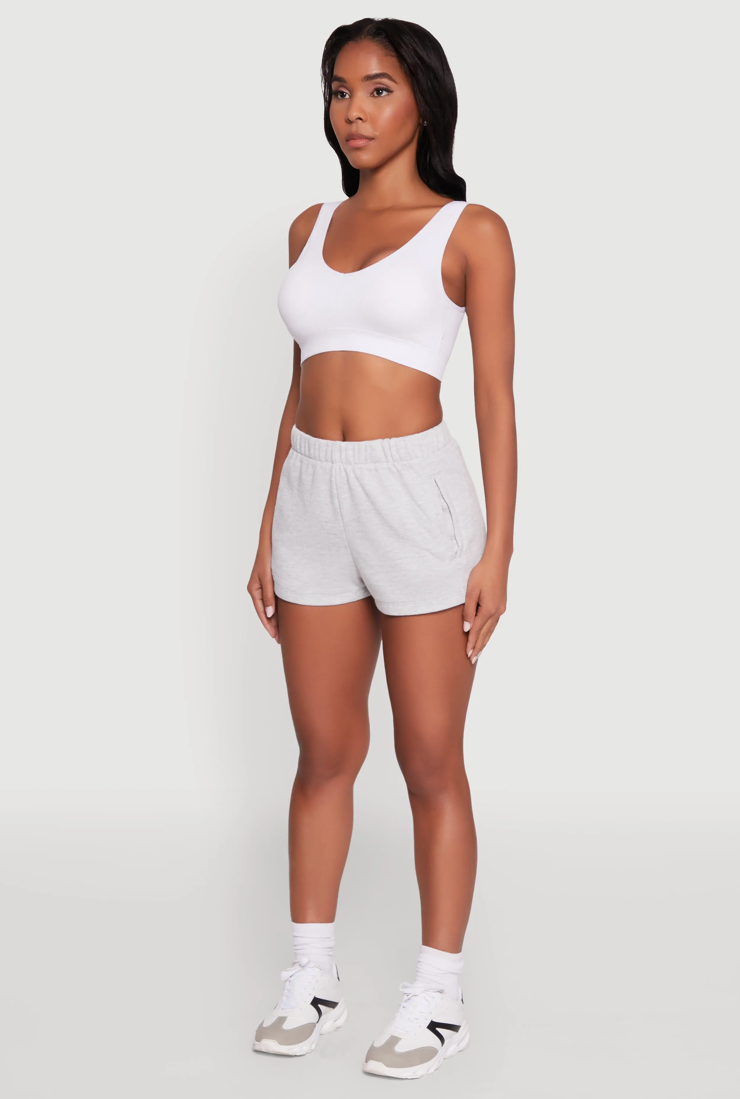 Activewear Fleece Lined Sweatshorts sold by Rainbow product image thumbnail 3