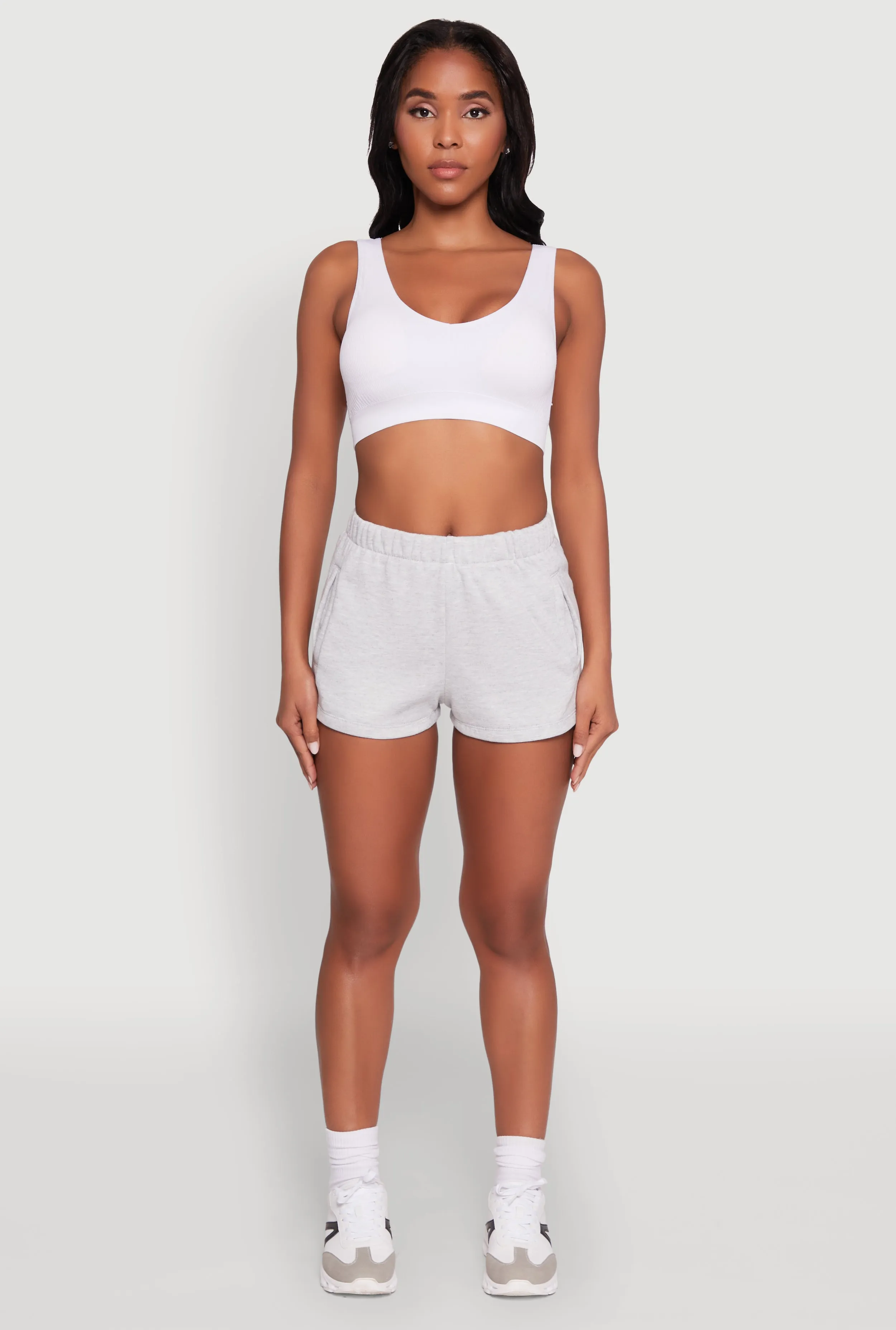 Activewear Fleece Lined Sweatshorts sold by Rainbow product image thumbnail 2