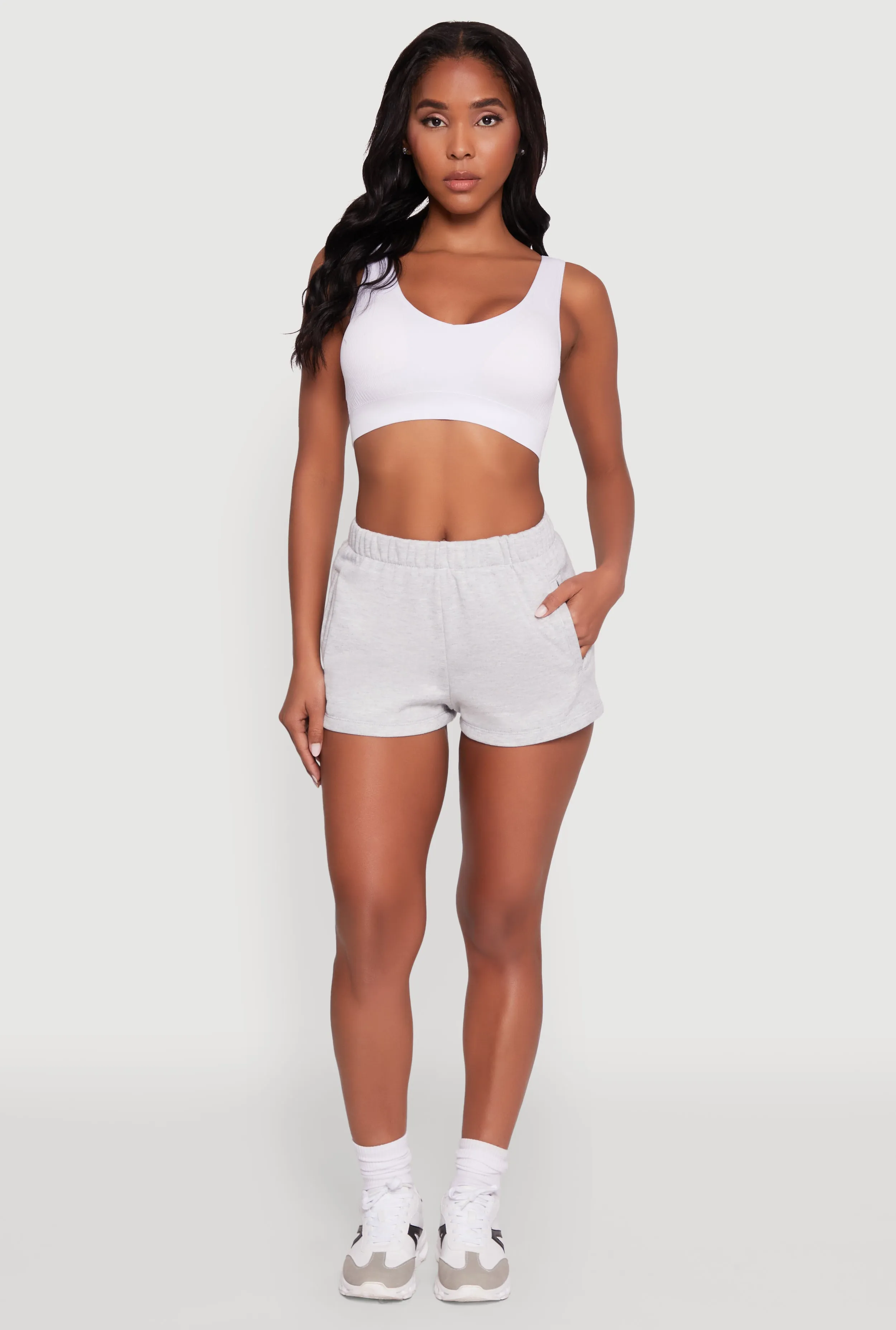 Activewear Fleece Lined Sweatshorts sold by Rainbow