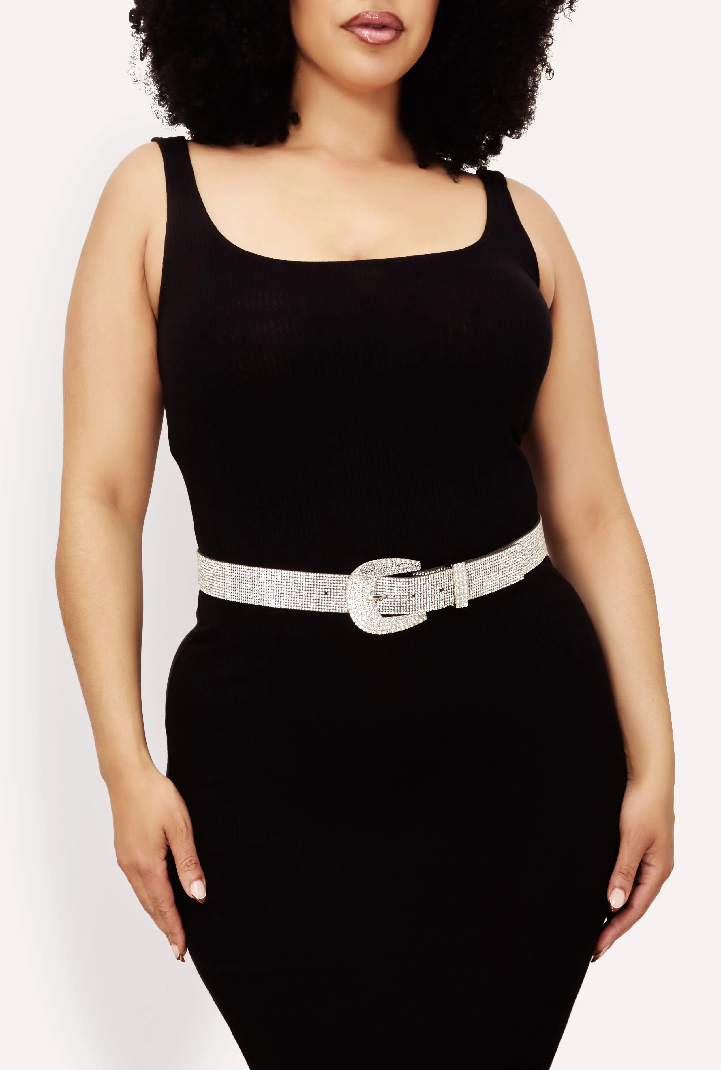 Plus Size Sparkling Rhinestone Belt sold by Rainbow product image thumbnail 2