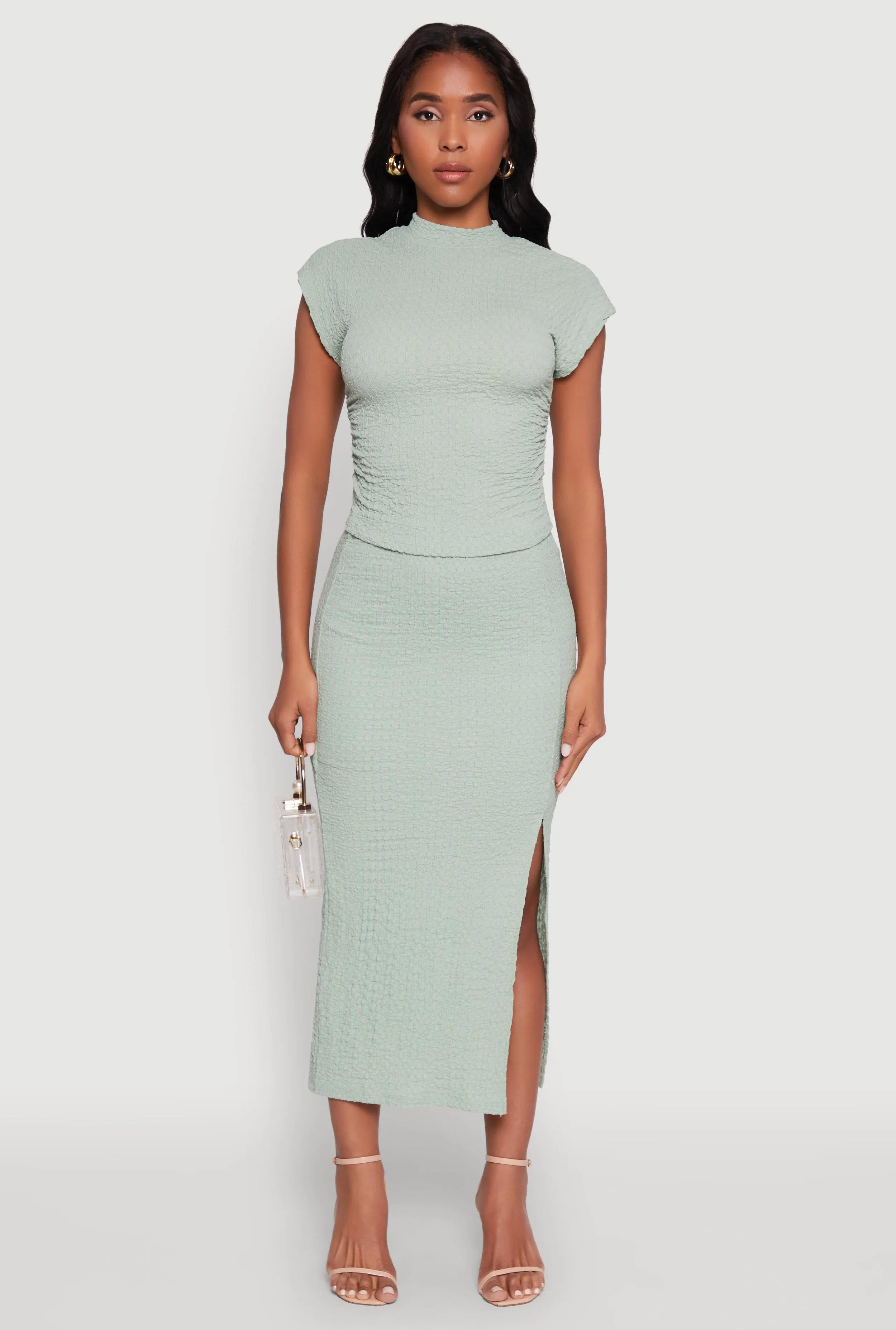 Iris Textured Knit Blouse sold by Rainbow product image thumbnail 3