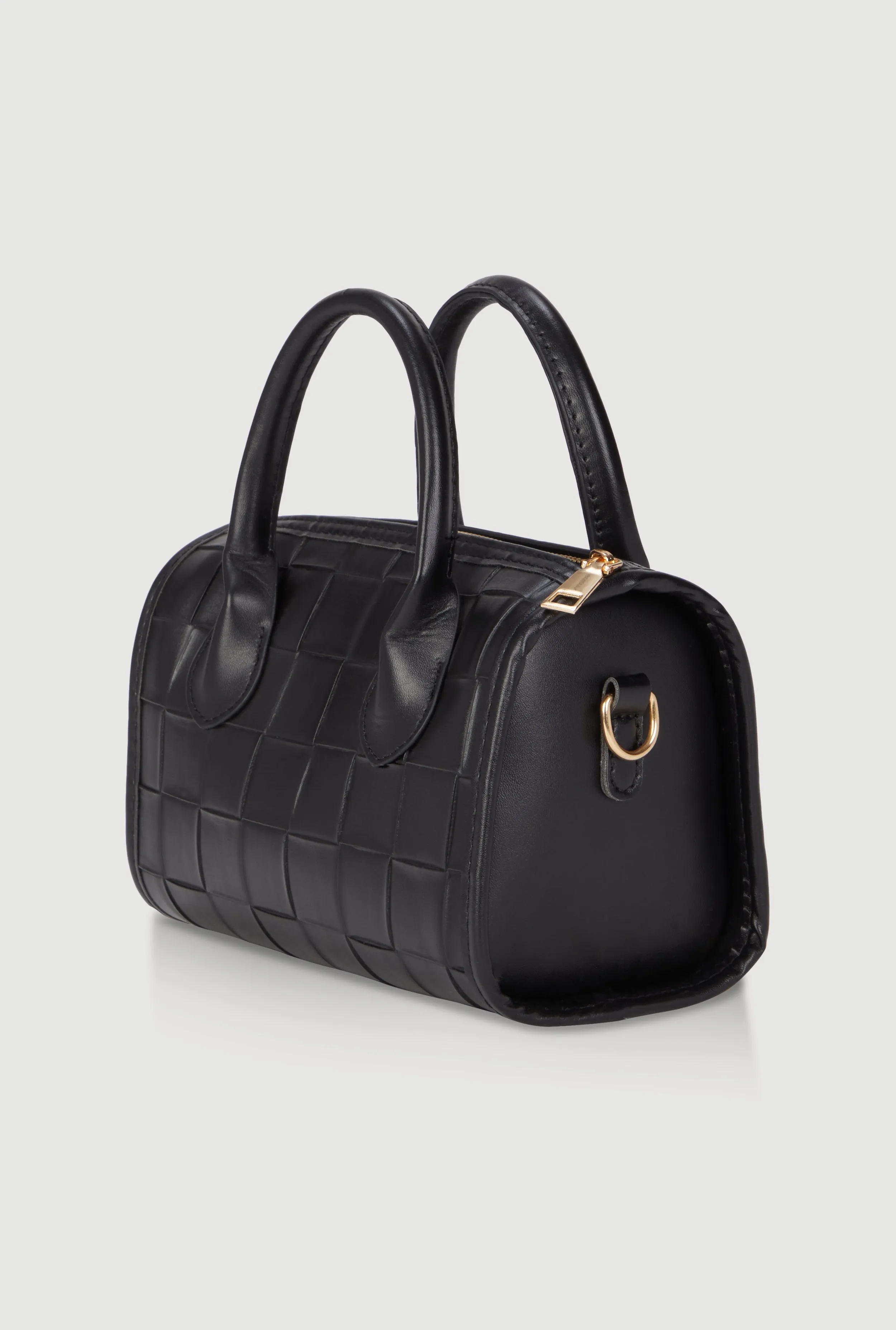 Metallic Faux Leather Crossbody Bag with Removable Strap sold by Rainbow product image thumbnail 5