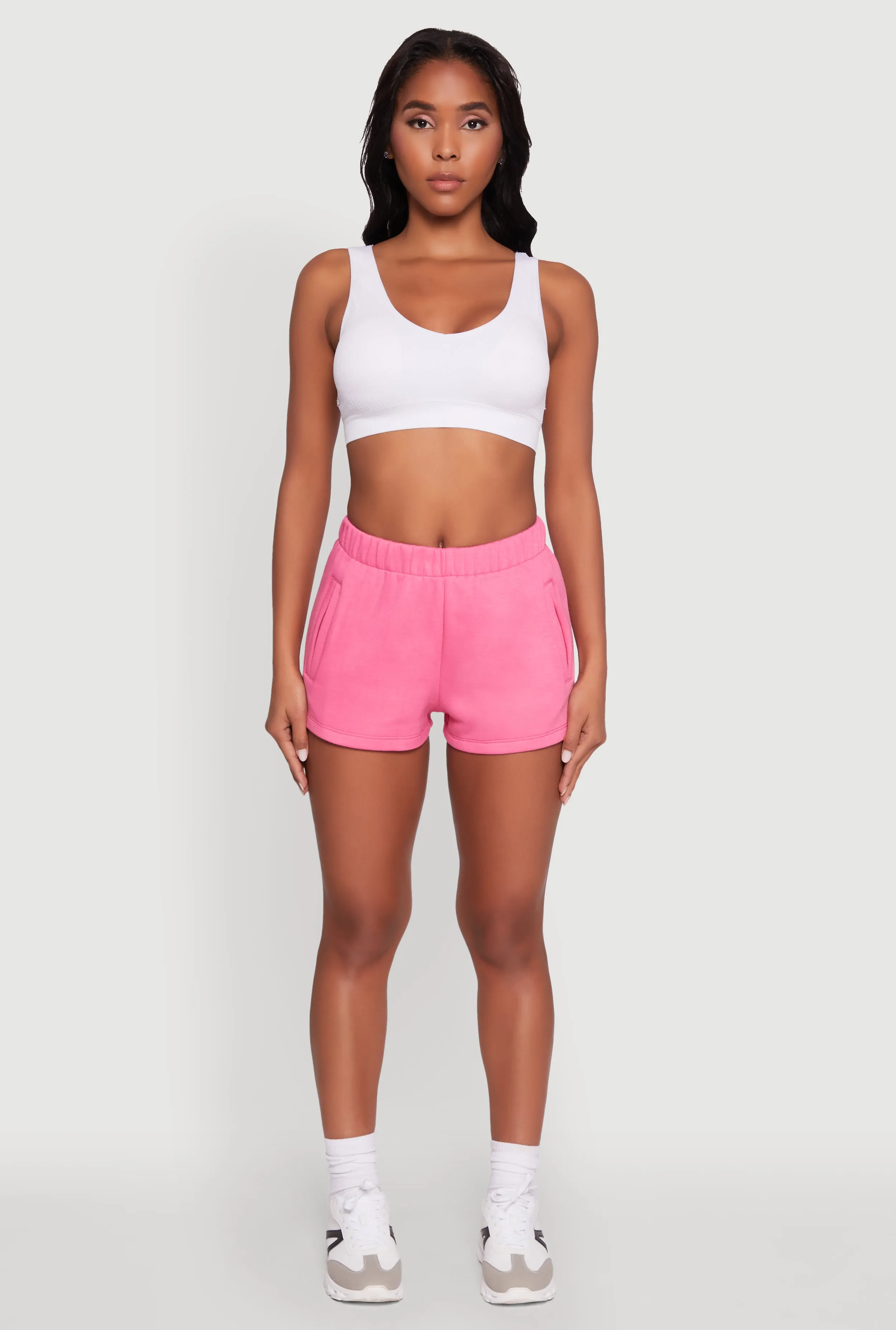 Activewear Fleece Lined Sweatshorts sold by Rainbow product image thumbnail 2