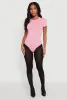 Crew Neck Short Sleeve Bodysuit sold by Rainbow
