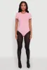 Crew Neck Short Sleeve Bodysuit sold by Rainbow