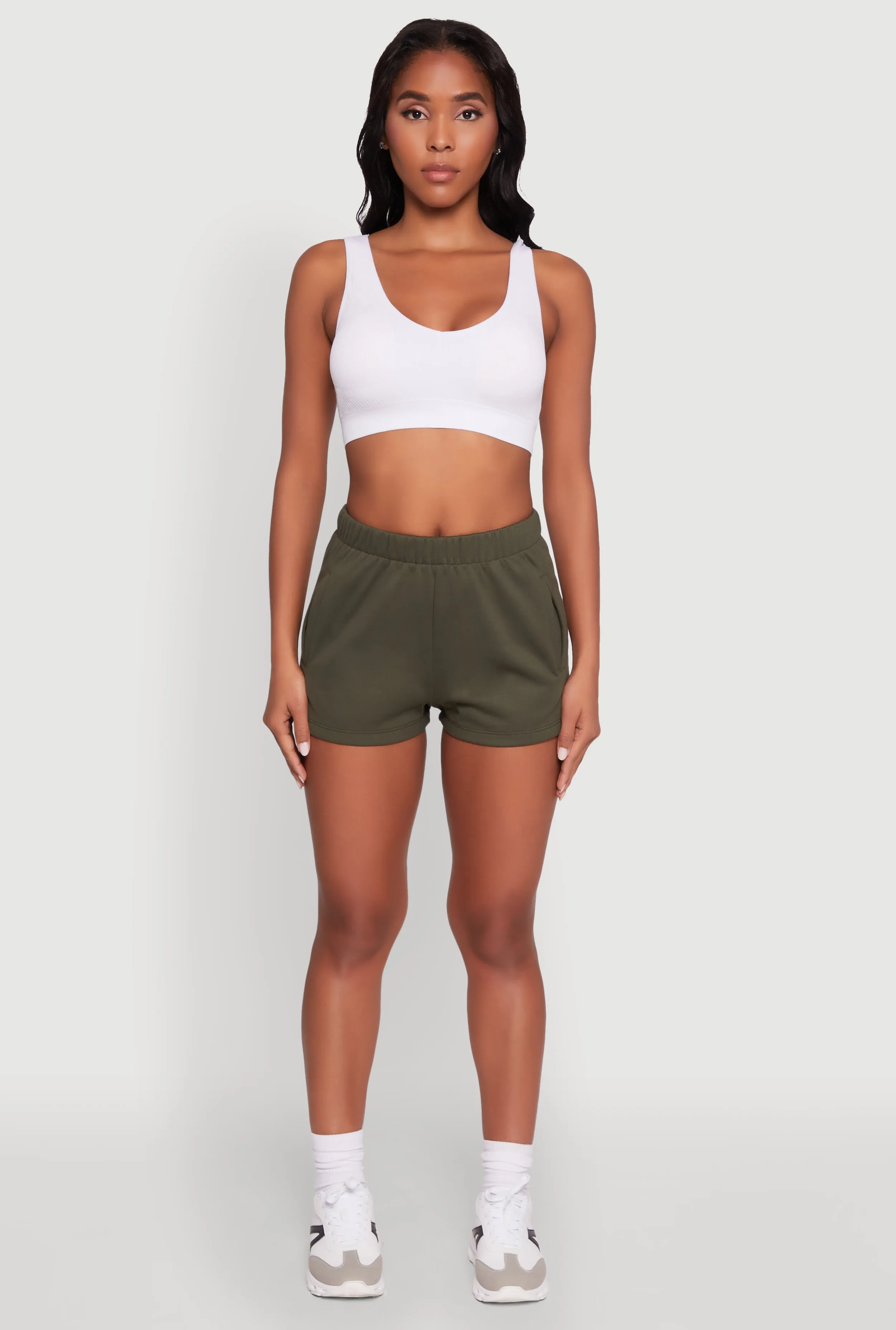 Activewear Fleece Lined Sweatshorts sold by Rainbow product image thumbnail 2