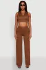 Daisy Sleeveless Collared Crop Top sold by Rainbow