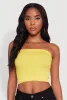 Ribbed Knit Seamless Tube Top sold by Rainbow