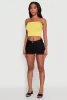 Ribbed Knit Seamless Tube Top sold by Rainbow