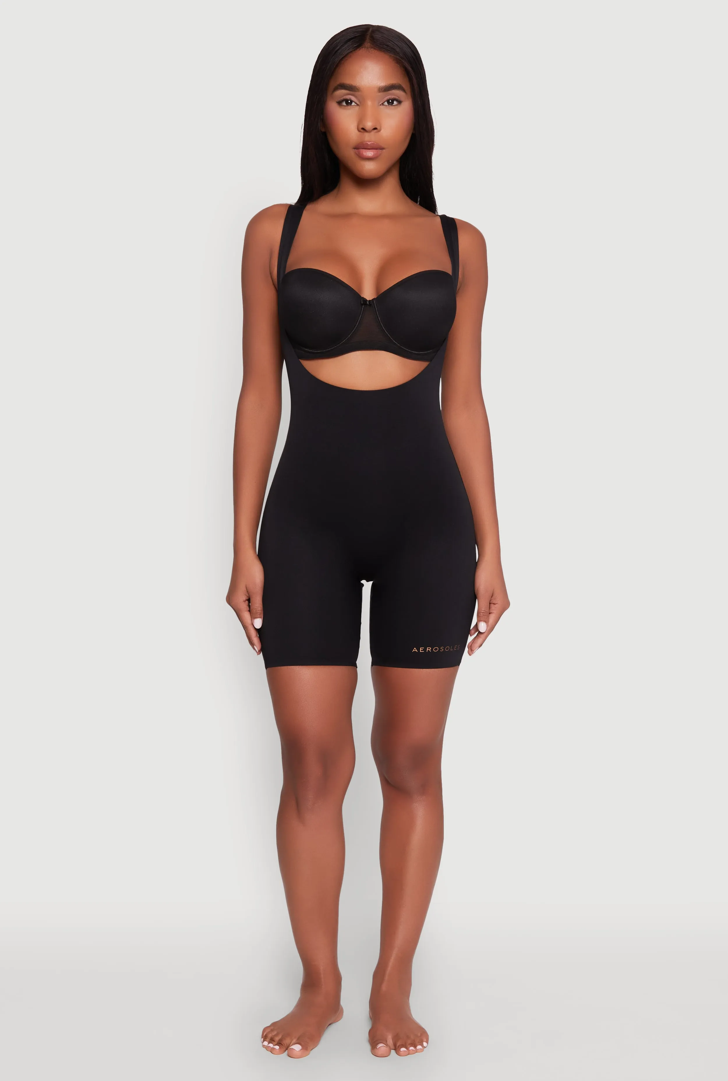 Mid Thigh Shapewear Bodysuit sold by Rainbow product image thumbnail 3