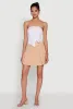Chic Tube Top with Ruching and Asymmetrical Design sold by Rainbow