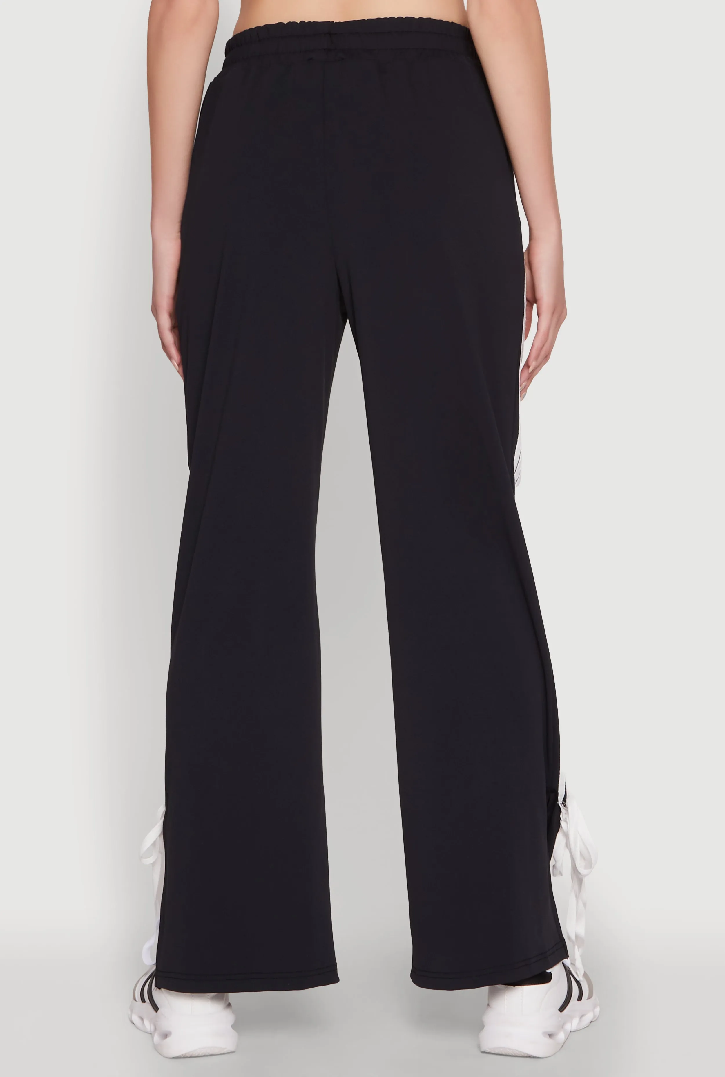 Stylish Varsity Stripe Active Pants with Side Slits sold by Rainbow product image thumbnail 5