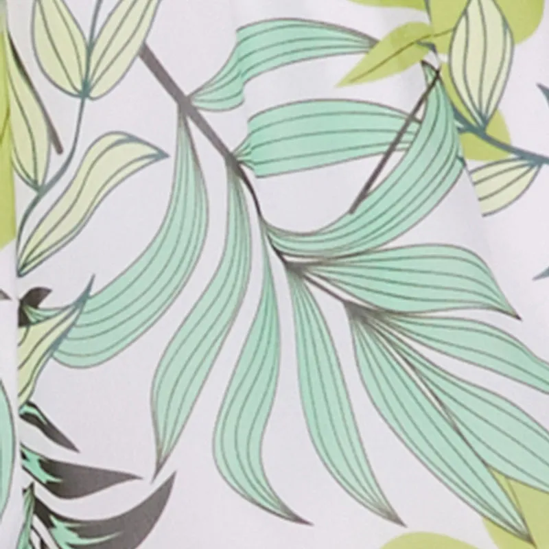 Chiffon Floral Print V Neck Wrap Romper with Belt sold by Rainbow product image thumbnail 4