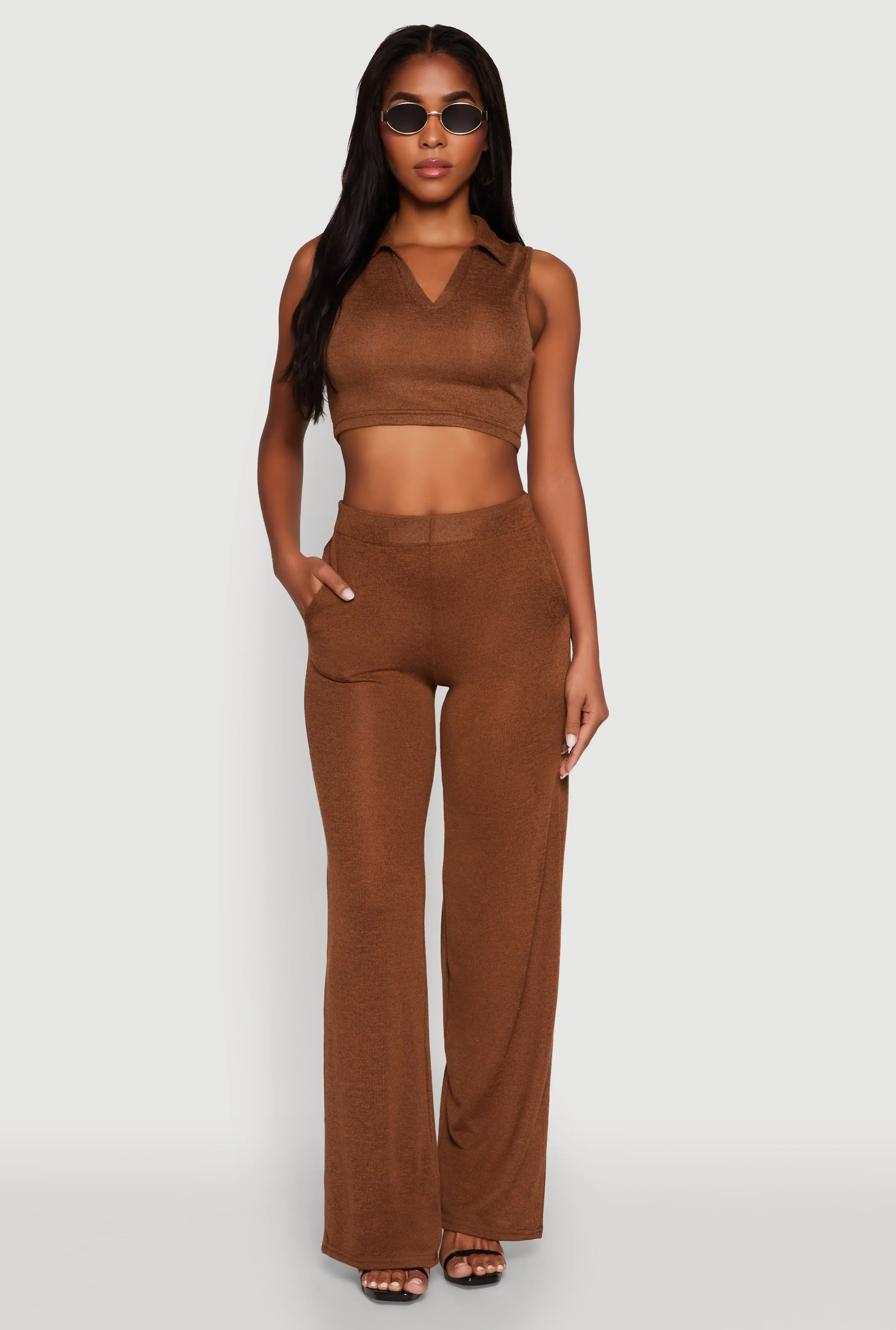 Daisy Straight Leg Pants sold by Rainbow