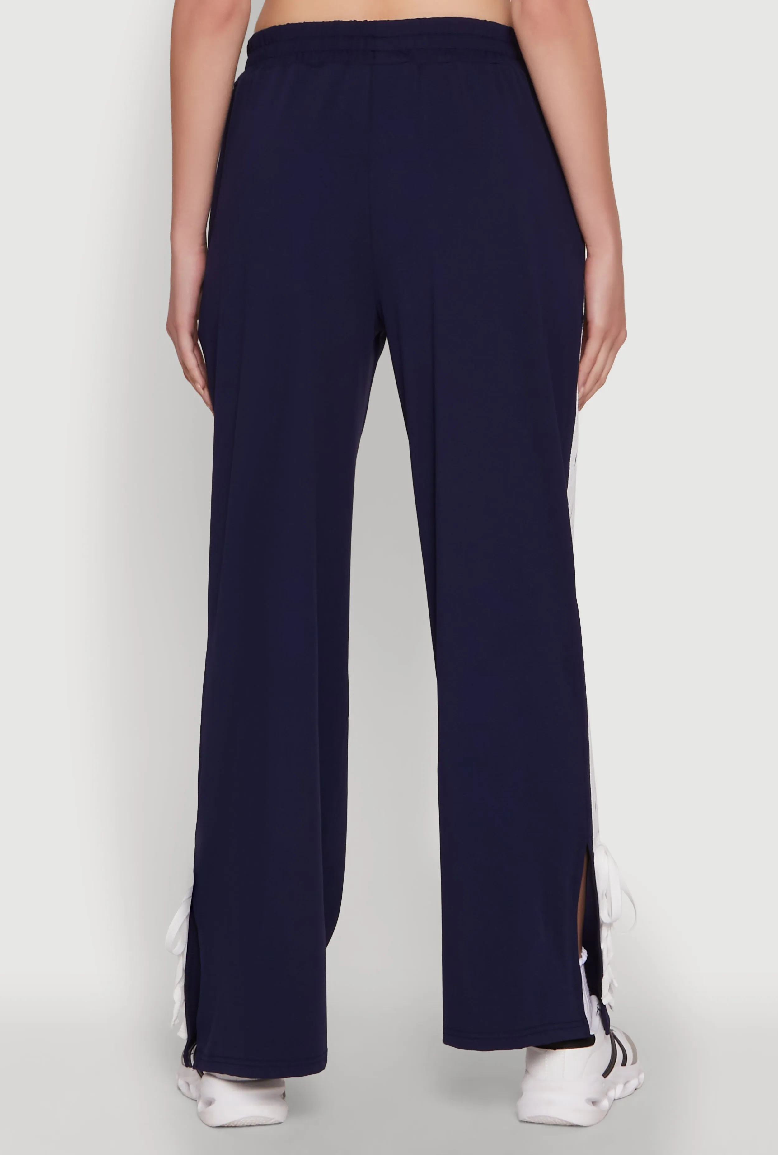 Stylish Varsity Stripe Active Pants with Side Slits sold by Rainbow product image thumbnail 5