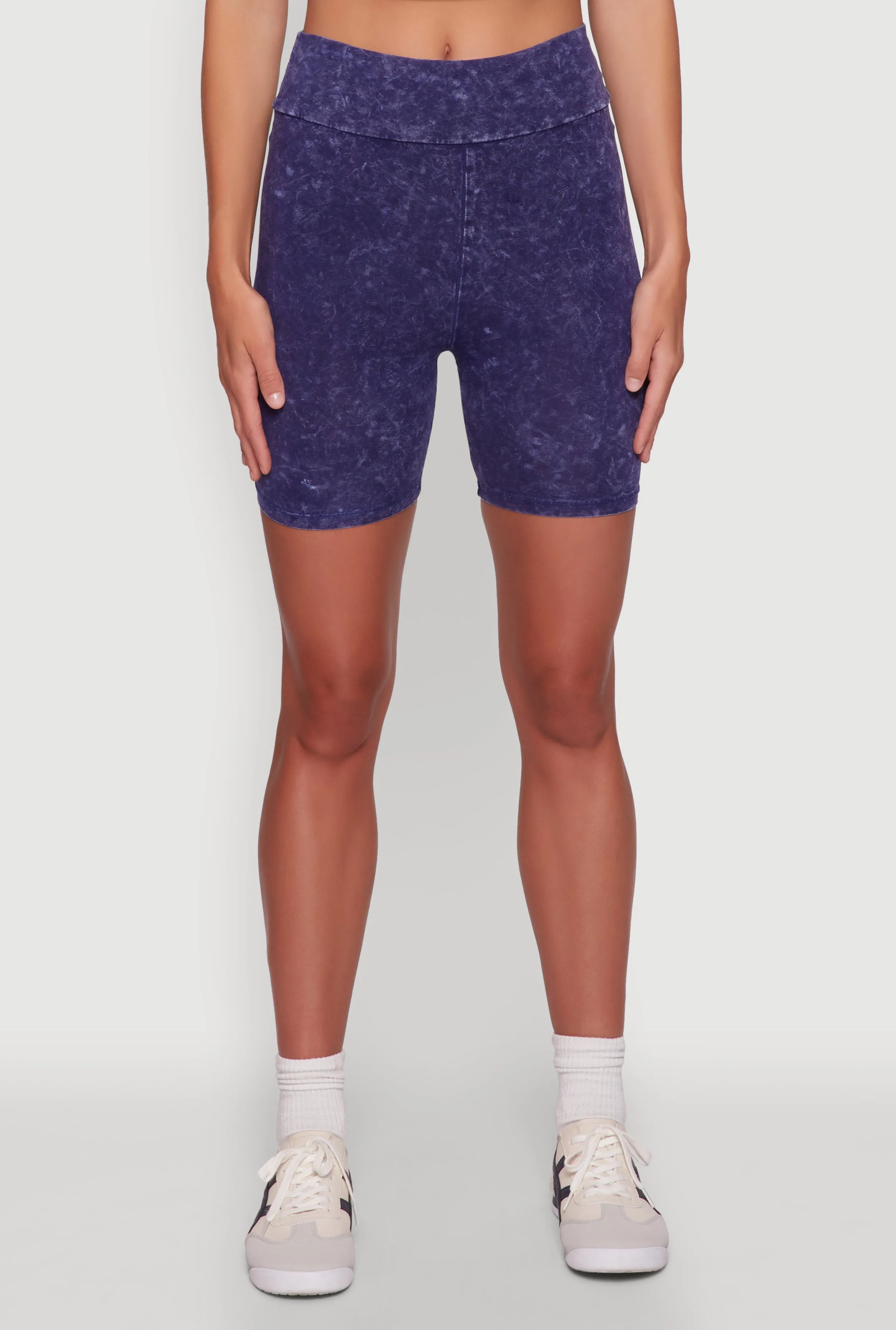 Trendy Acid Wash Bike Shorts sold by Rainbow product image thumbnail 3