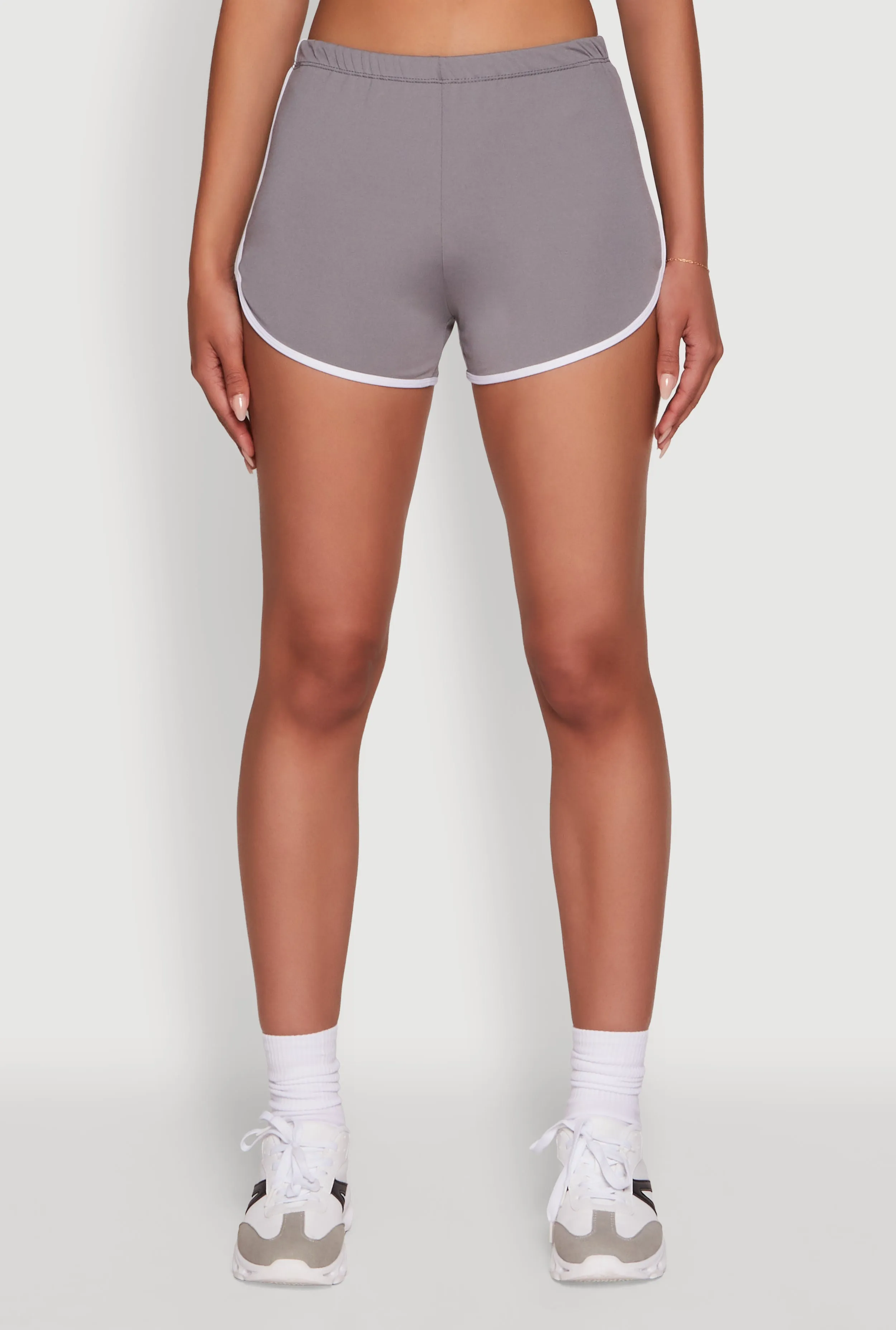 Trendy Contrast Trim Dolphin Shorts sold by Rainbow product image thumbnail 3