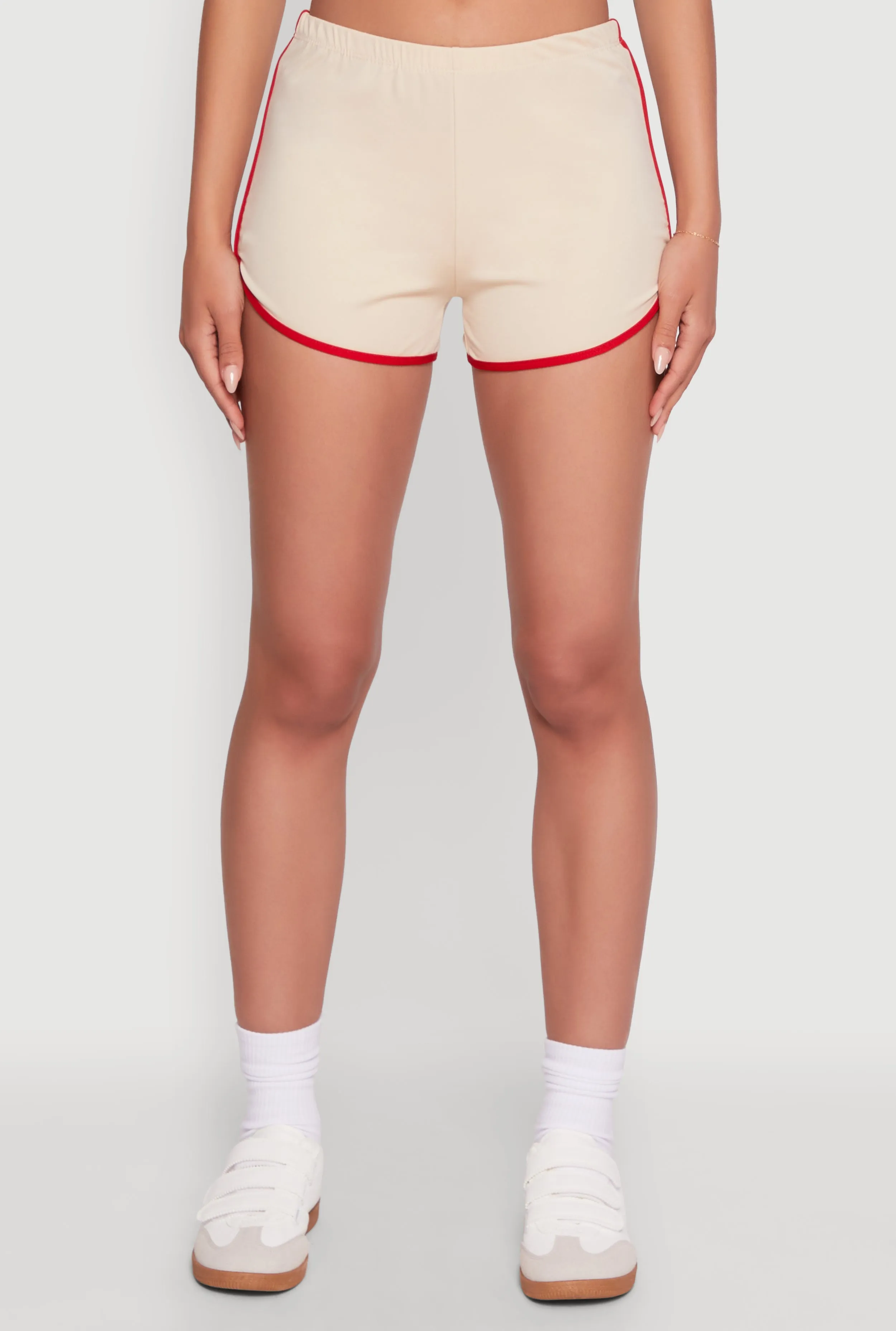 Trendy Contrast Trim Dolphin Shorts sold by Rainbow product image thumbnail 3