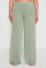 Plus Size Daisy High Waisted Wide Leg Palazzo Pants sold by Rainbow