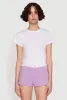 Trendy Ribbed Knit Sleep Shorts sold by Rainbow