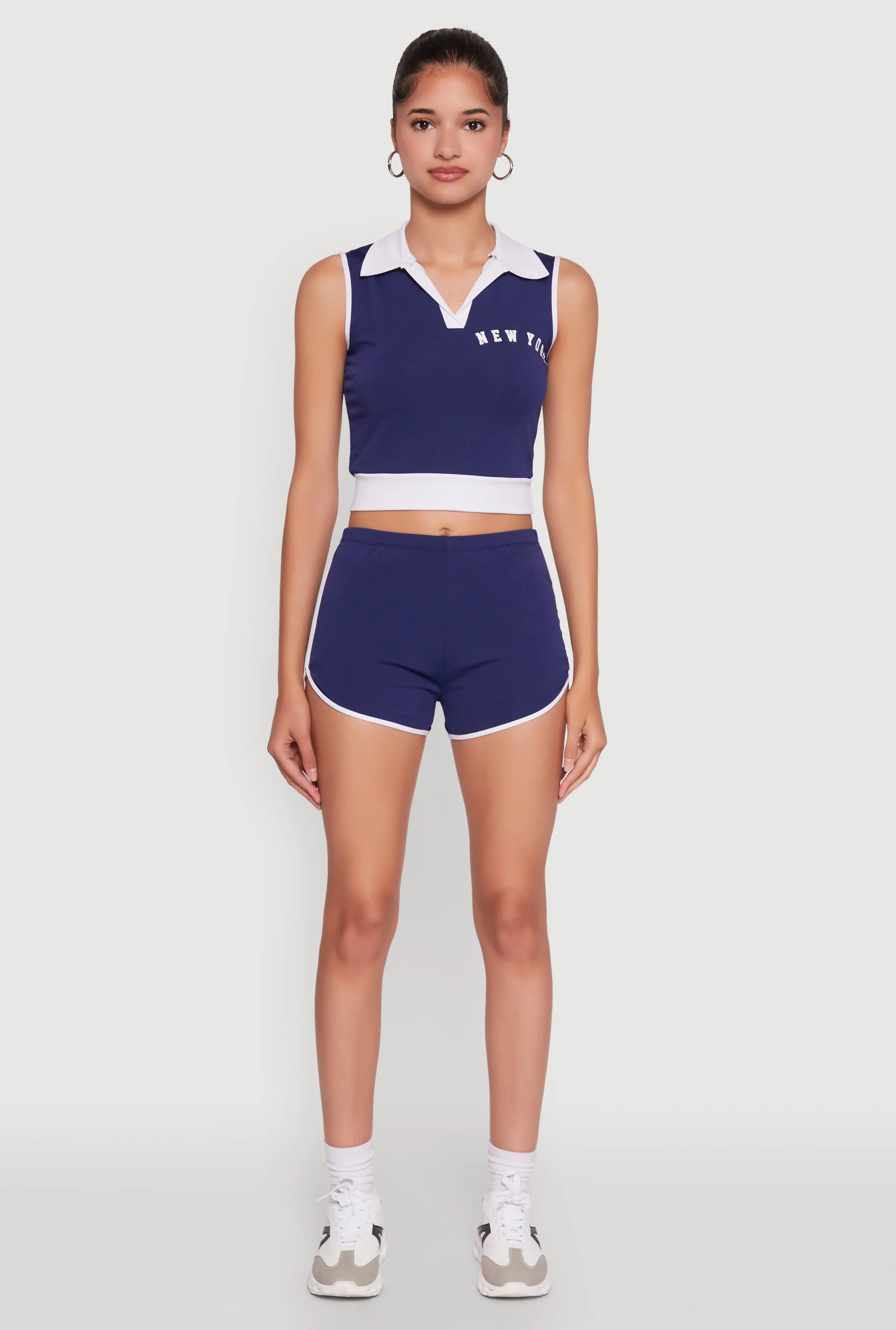 Trendy Contrast Trim Dolphin Shorts sold by Rainbow product image thumbnail 2