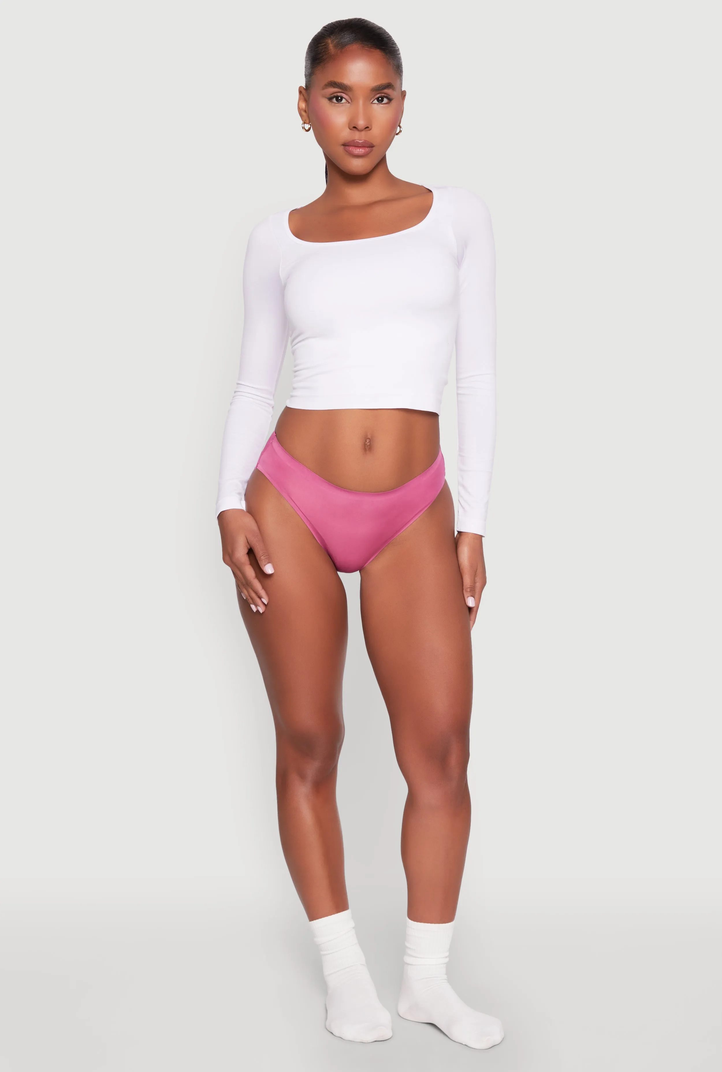 Seamless Bikini Panty - Comfortable Lingerie Underwear sold by Rainbow product image thumbnail 2