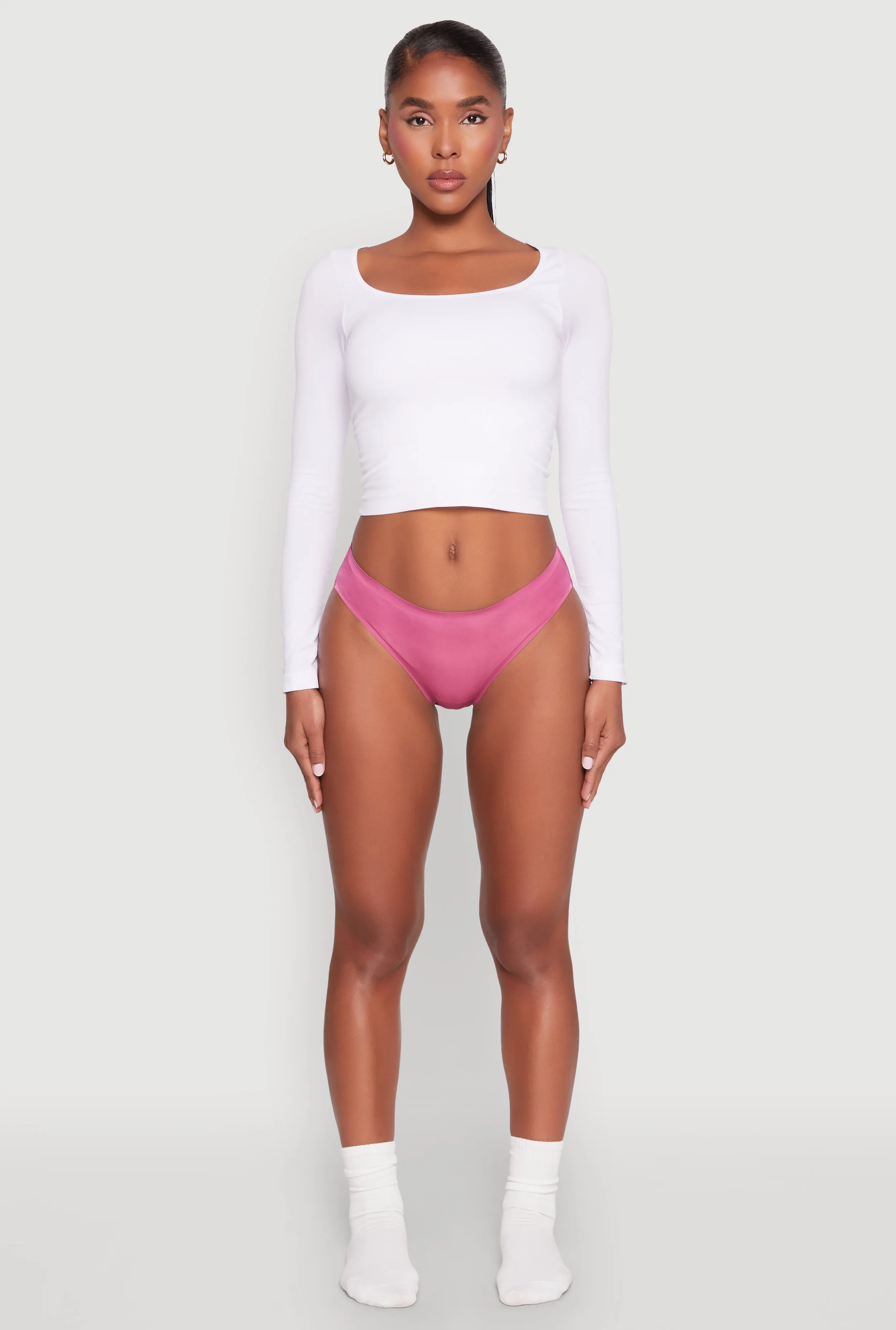 Seamless Bikini Panty - Comfortable Lingerie Underwear sold by Rainbow product image thumbnail 3