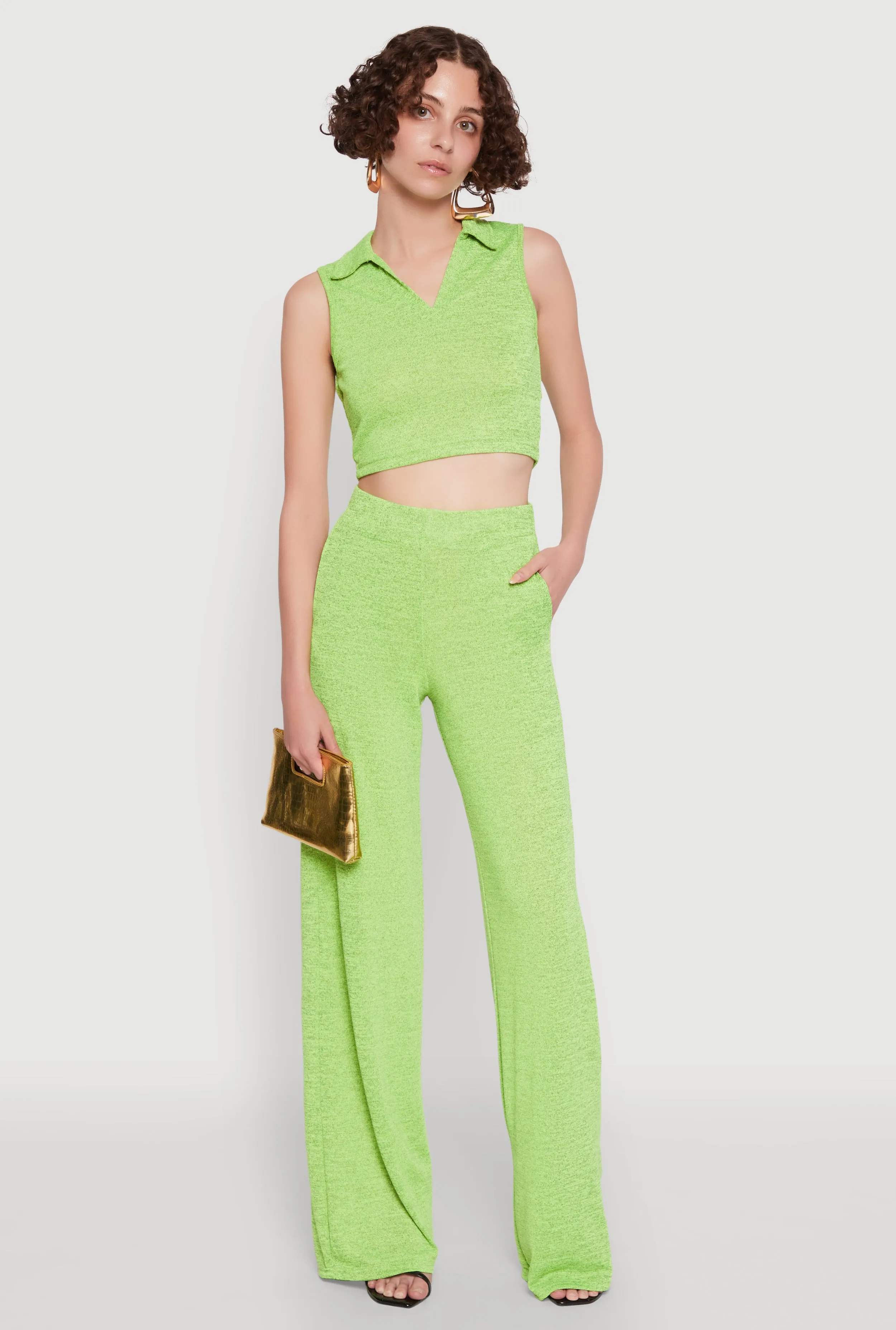 Daisy Straight Leg Pants sold by Rainbow