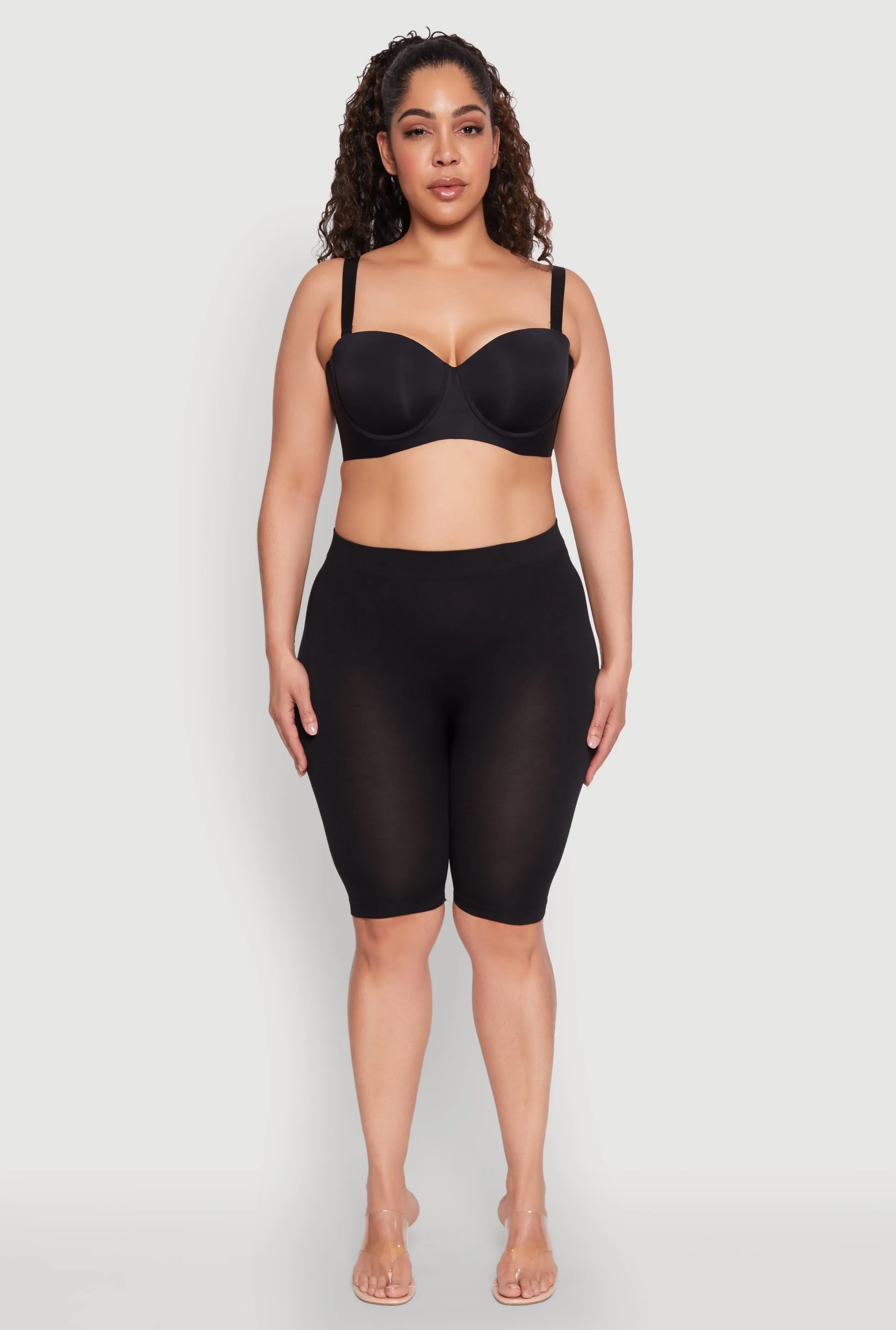 Plus Size Padded Cup Balconette Bra | Convertible to Strapless sold by Rainbow product image thumbnail 3