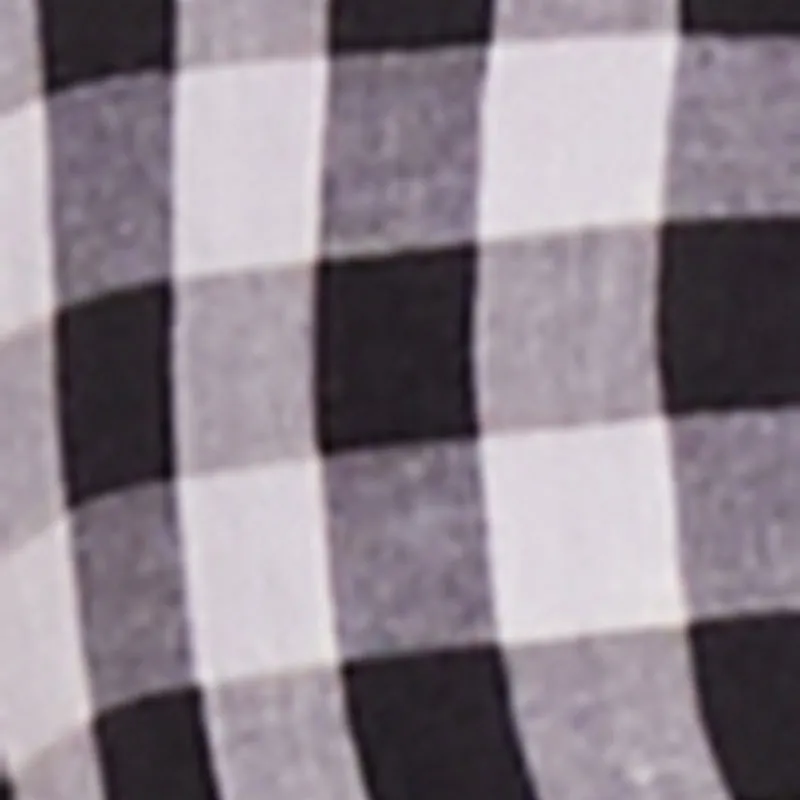 Chic Lace Trim Gingham Smocked Blouse sold by Rainbow product image thumbnail 4