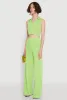 Daisy Sleeveless Collared Crop Top sold by Rainbow