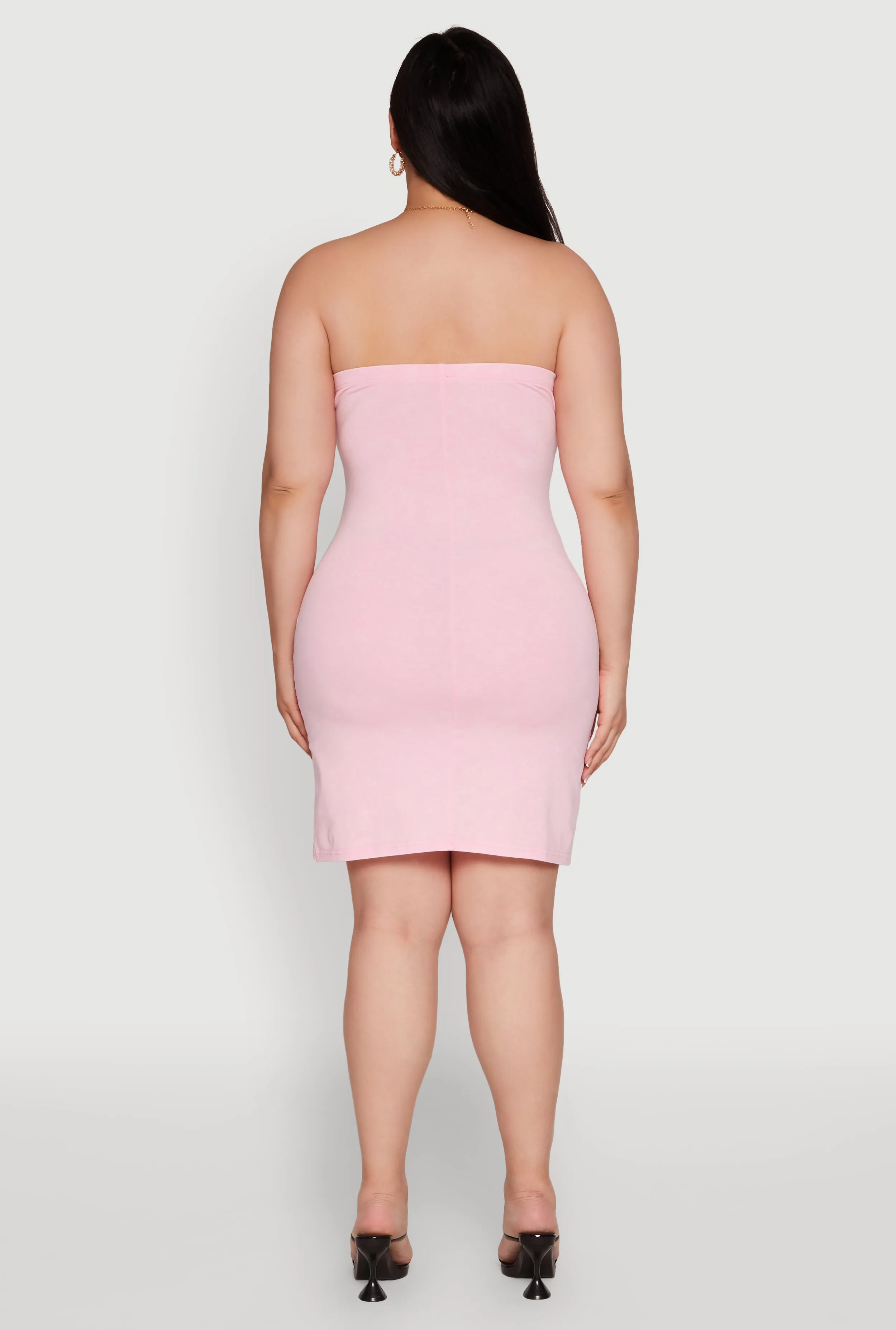 Plus Size Daisy Mineral Wash Mini Strapless Dress sold by Rainbow product image thumbnail 5