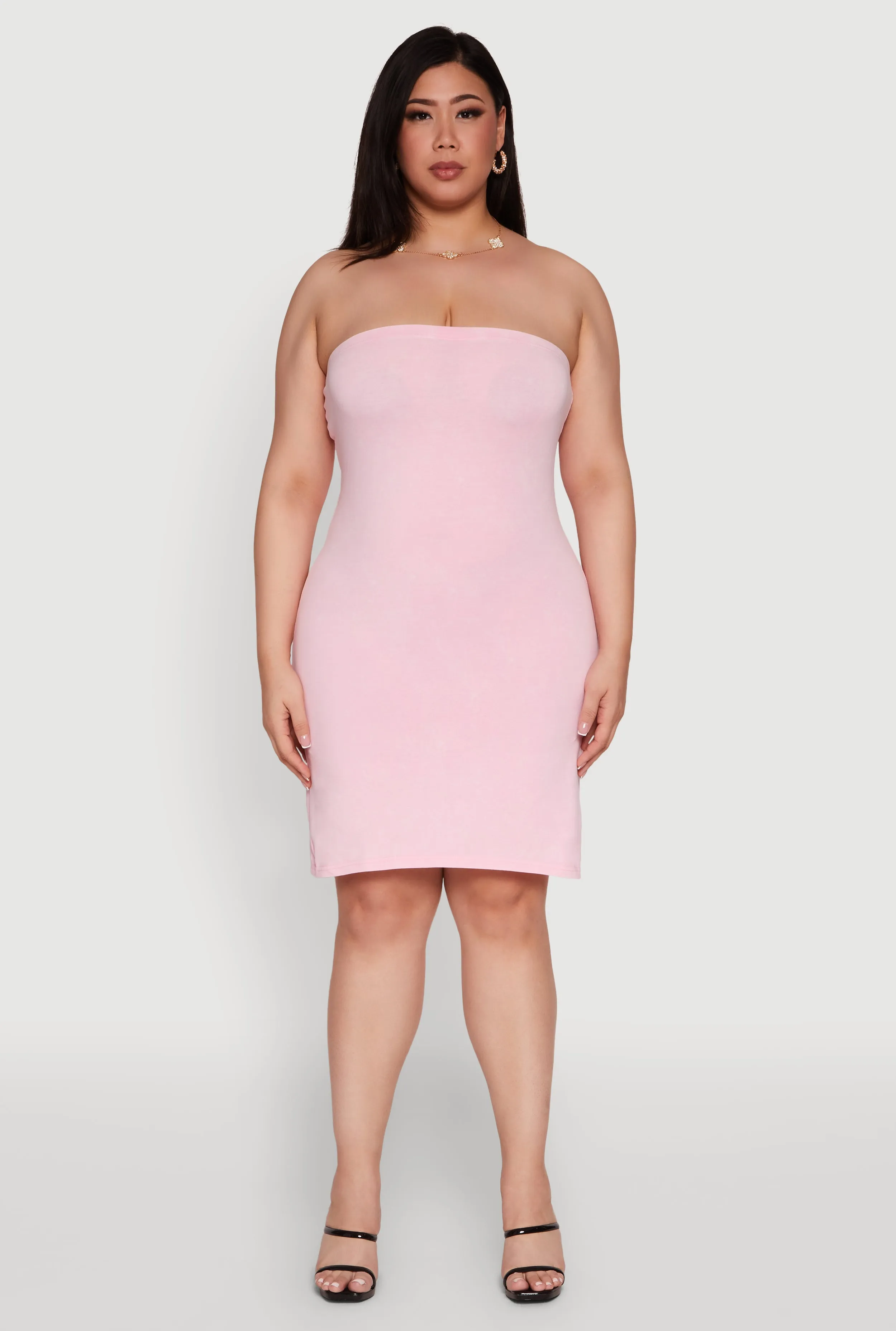Plus Size Daisy Mineral Wash Mini Strapless Dress sold by Rainbow product image thumbnail 2