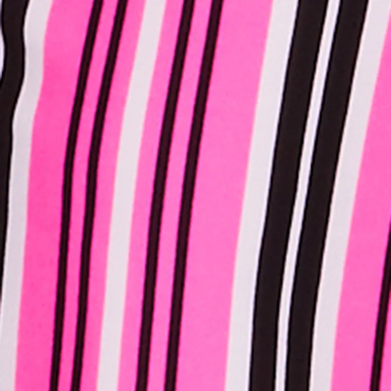 Plus Size Striped Shirt Dress with Tie Waist Belt and Flap Pockets sold by Rainbow product image thumbnail 4