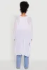 Plus Size Chic Mesh Long Sleeve Duster sold by Rainbow