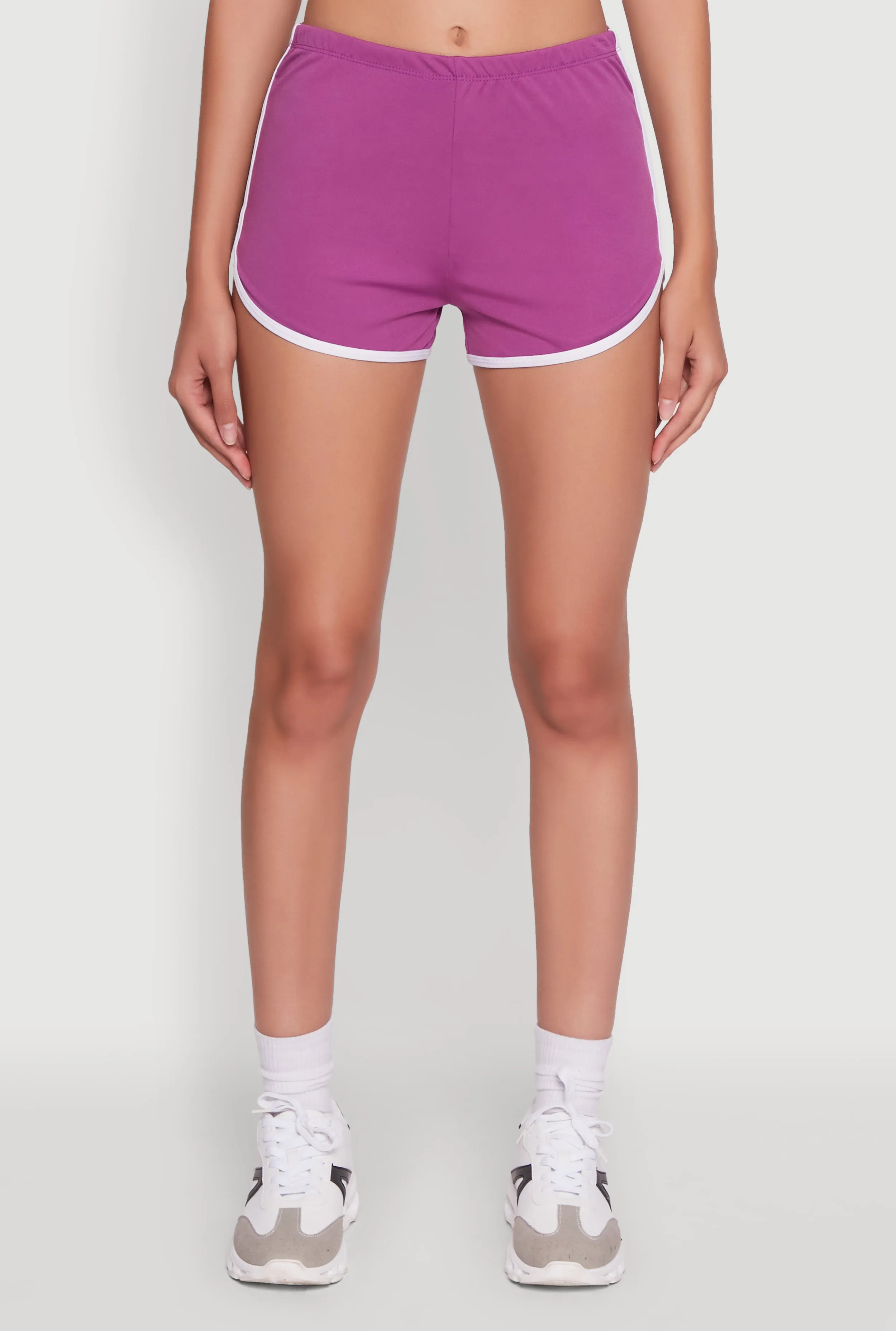 Trendy Contrast Trim Dolphin Shorts sold by Rainbow product image thumbnail 3