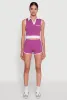 Trendy Contrast Trim Dolphin Shorts sold by Rainbow
