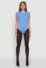 Crew Neck Short Sleeve Bodysuit sold by Rainbow