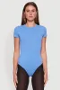 Crew Neck Short Sleeve Bodysuit sold by Rainbow