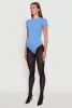 Crew Neck Short Sleeve Bodysuit sold by Rainbow
