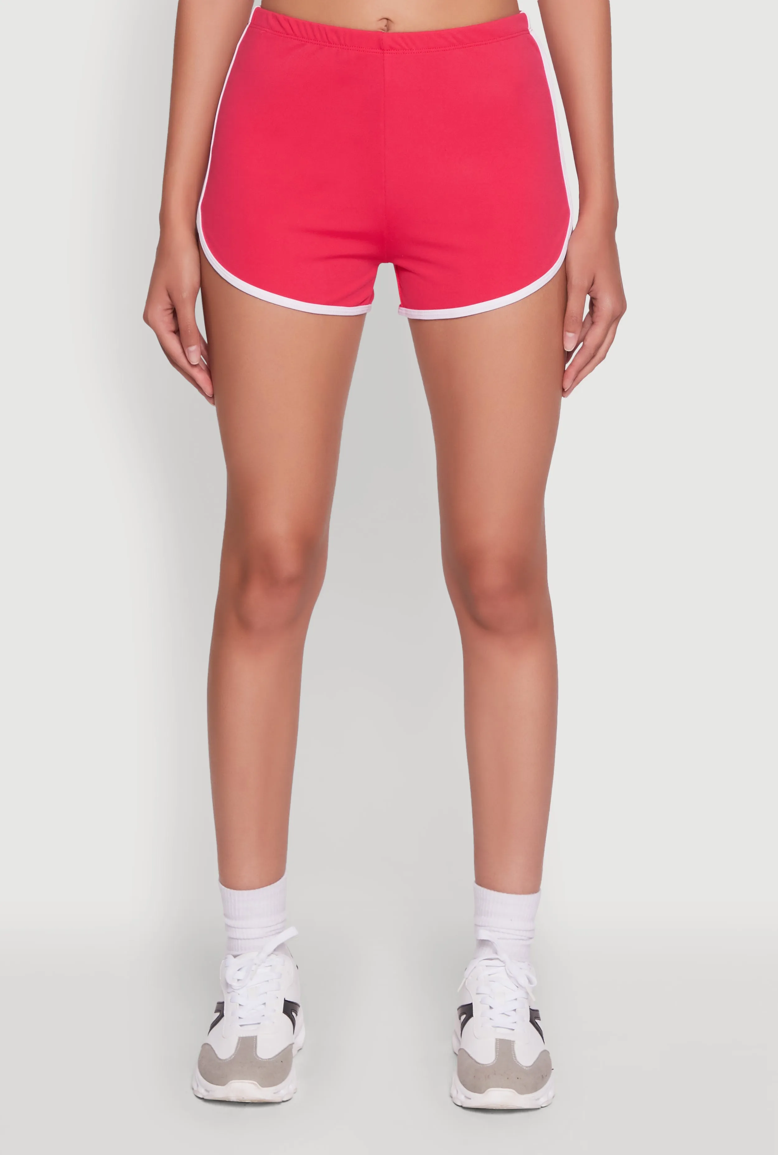 Trendy Contrast Trim Dolphin Shorts sold by Rainbow product image thumbnail 3