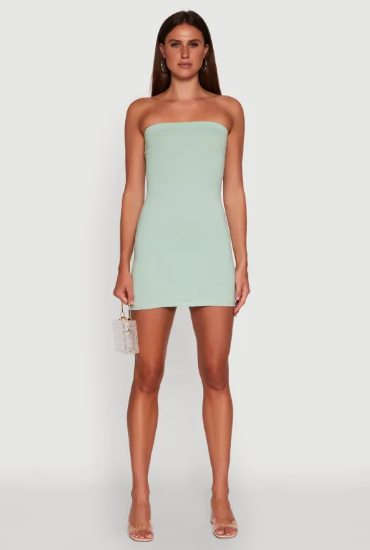 Daisy Mini Tube Dress with Curve Hugging Fit sold by Rainbow