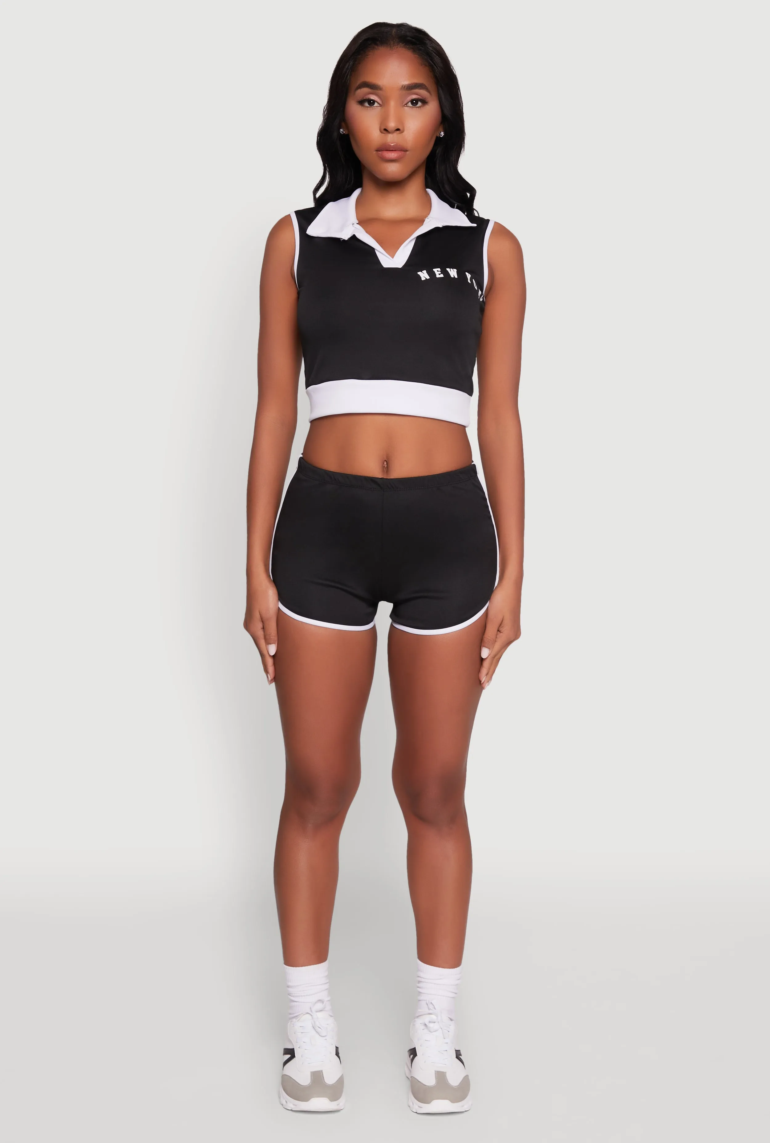 Trendy Contrast Trim Dolphin Shorts sold by Rainbow product image thumbnail 2