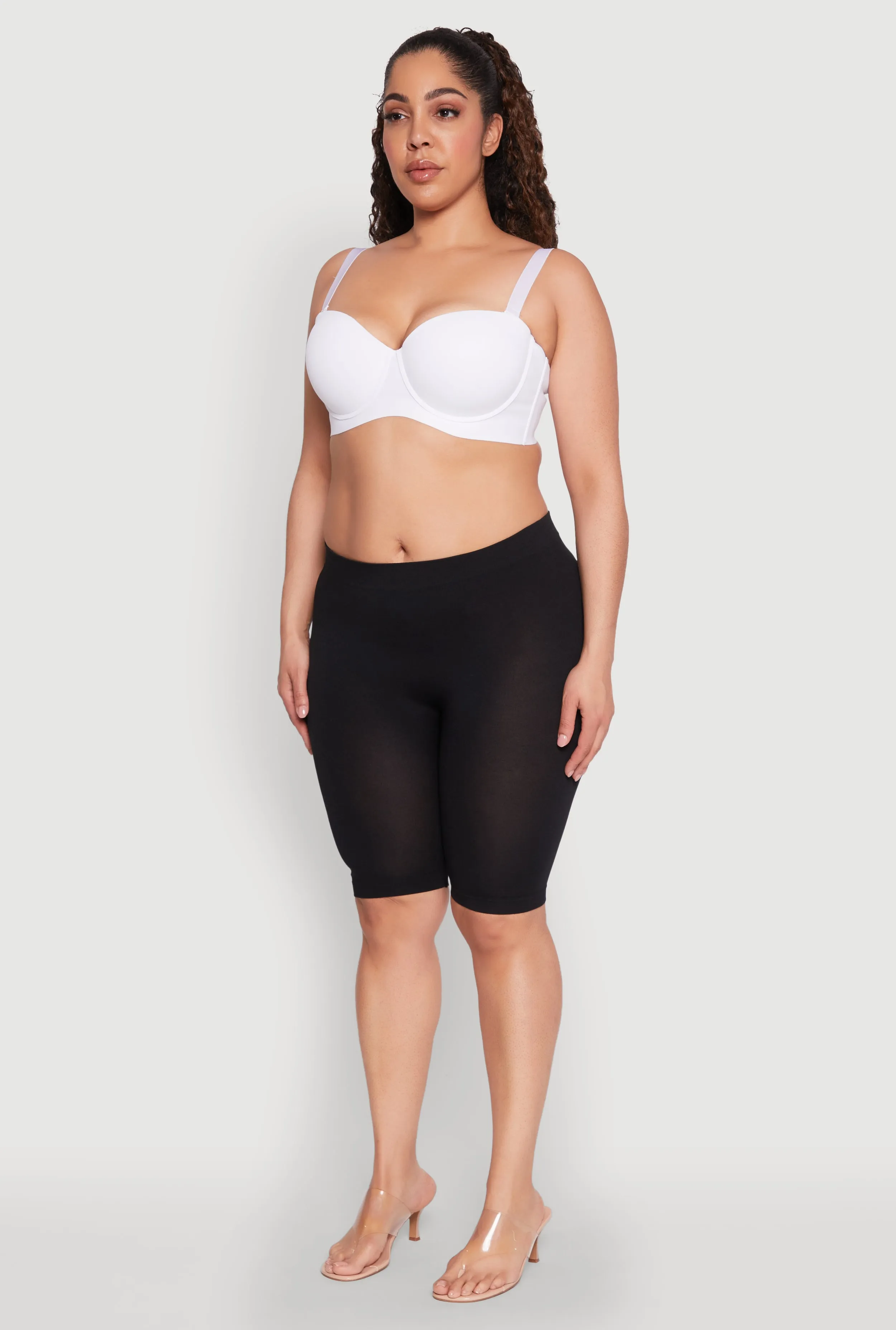 Plus Size Solid Balconette Bra | Converts to Strapless sold by Rainbow product image thumbnail 5