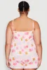 Plus Size Gummy Bear Print Pajama Romper sold by Rainbow