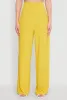Chic Crepe Knit High Waisted Wide Leg Dress Pants sold by Rainbow